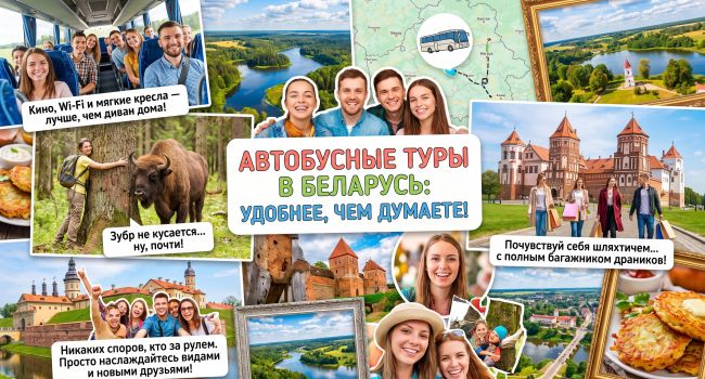 Автобусные туры в Беларусь: почему это удобнее, чем вы думаете